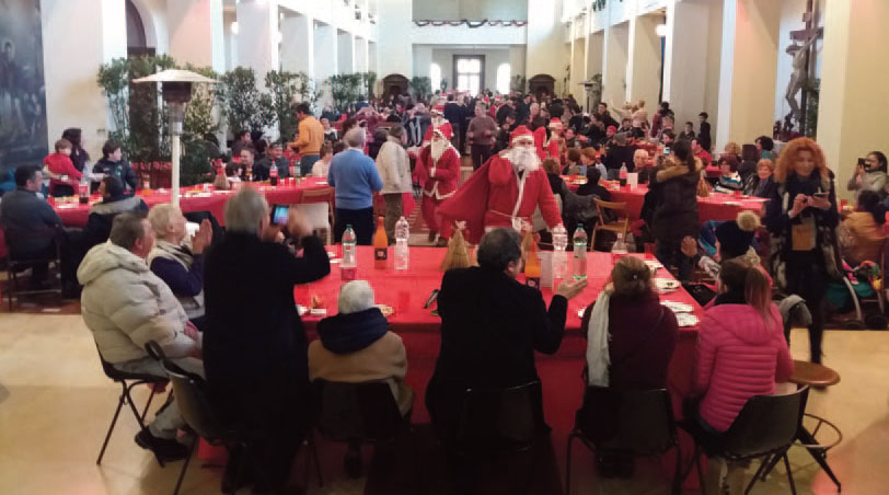 Al San Michele il tradizionale pranzo organizzato dalla comunità di Sant’Egidio