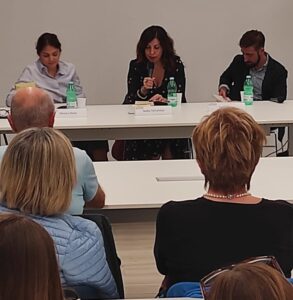 Nadia Terranova alla biblioteca Lussu