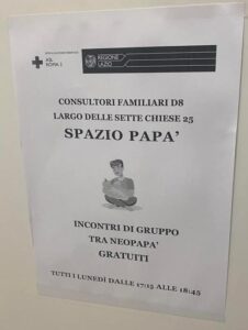 spazio papà al consultorio sette chiese