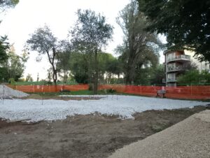 lavori al parco scott