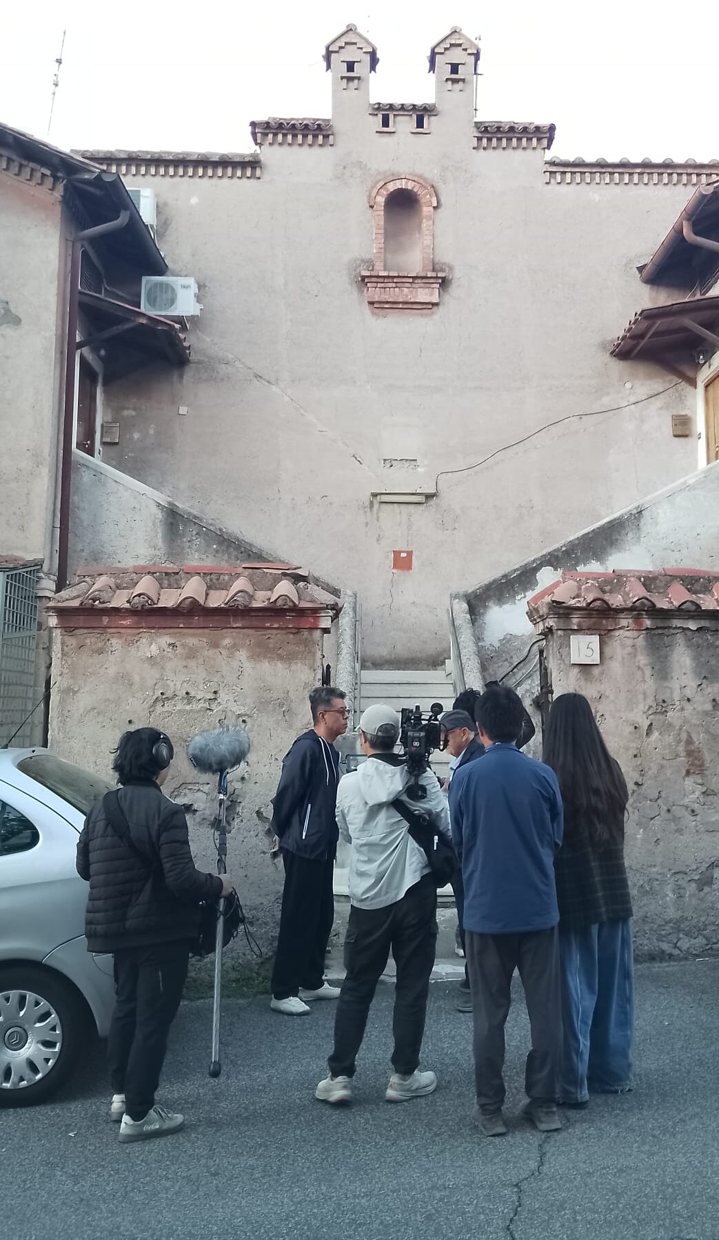 troupe cinese a Garbatella