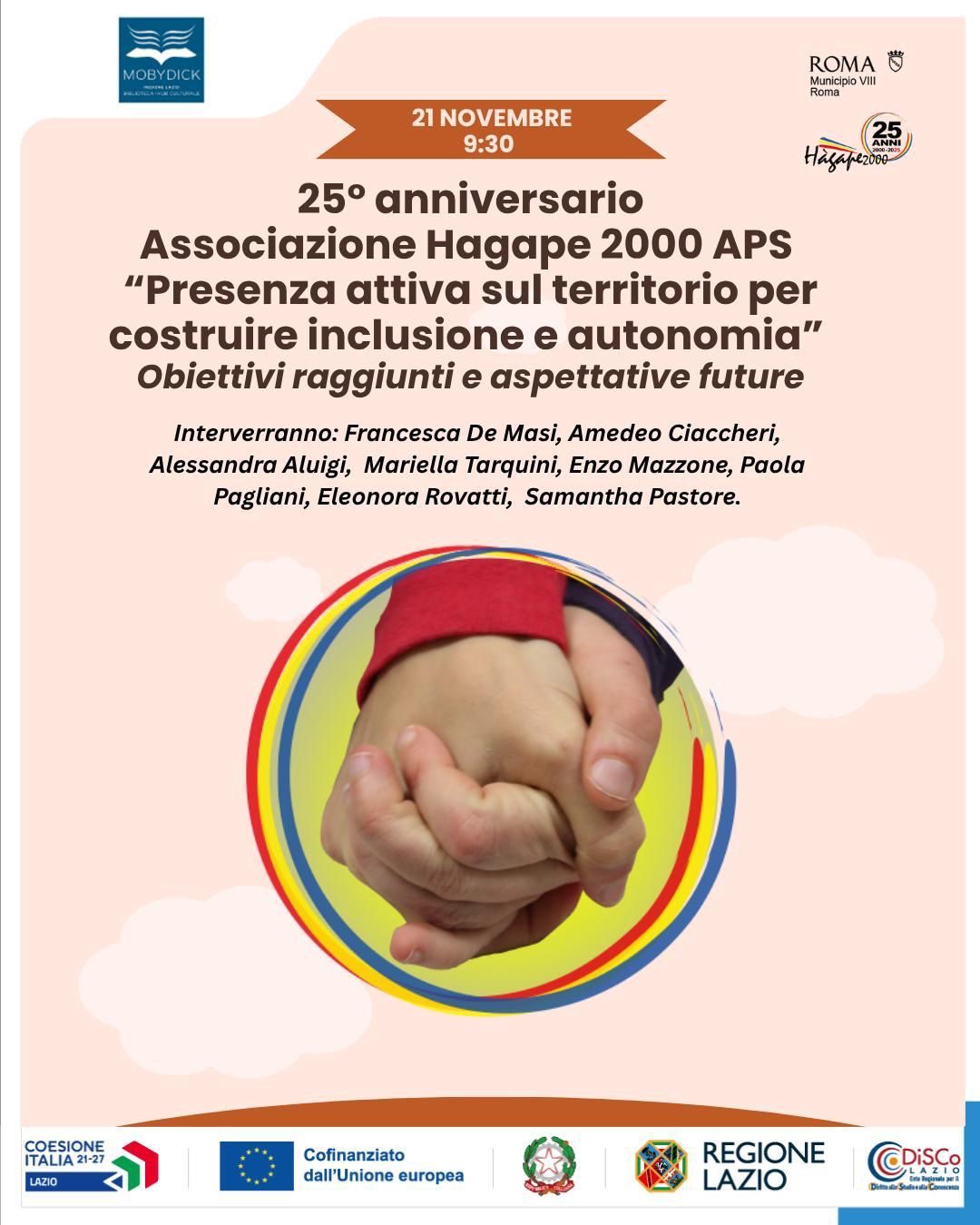 Hagape 2000 festeggia 25 anni