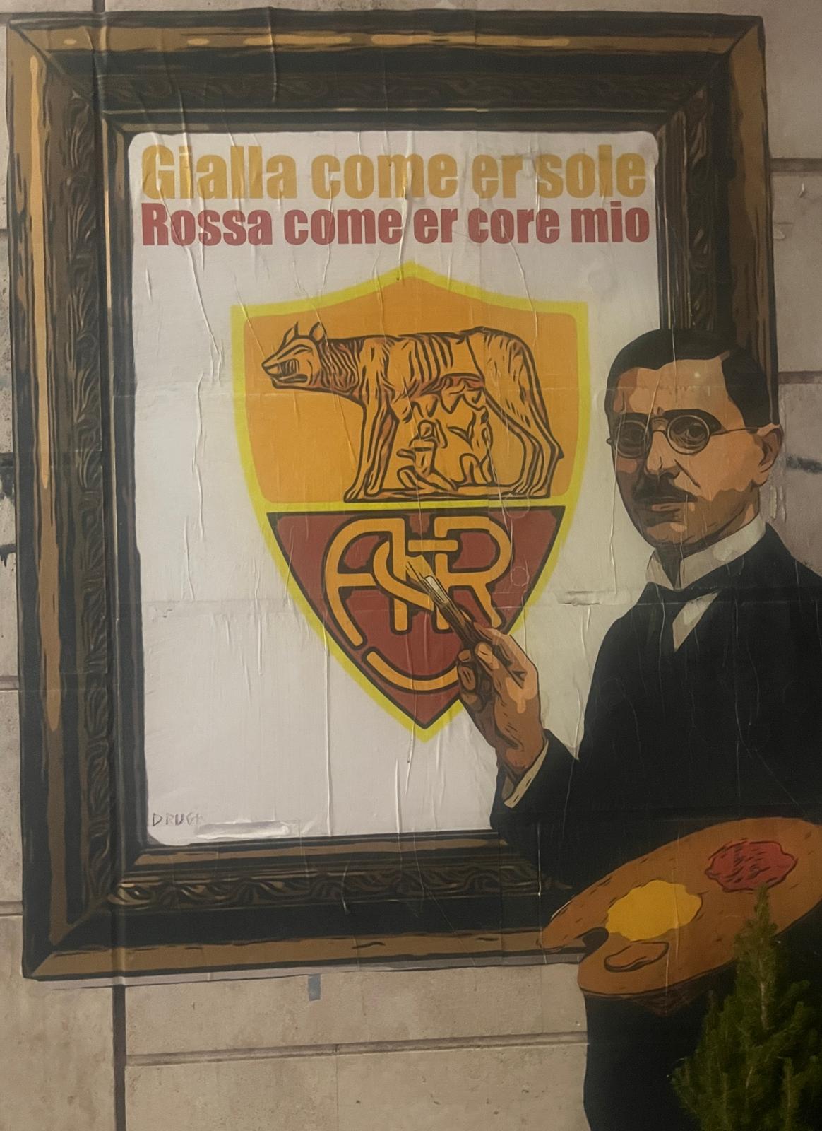Quel murales dedicato a Italo Foschi