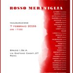 mostra Rosso meraviglia